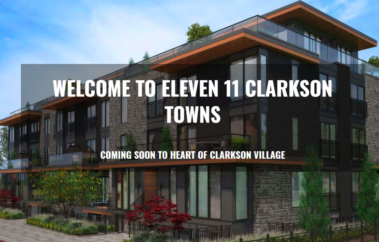 Eleven 11 Clarkson New Townhomes