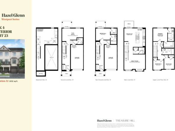 Hazel Glenn Townhomes At Cambridge By Treasure Hill Home Corp MOVE IN Q4 2024 - Starting $799,900 Floorplans